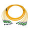 Одиночный режим 9/125 хобот МТП волокна кабеля гибкого провода оптического волокна 12/Пвк МПО