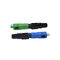 Поле - installable соединитель оптического кабеля SC UPC 90N 2.0mm