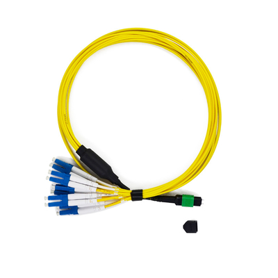 MM гибкого провода малопотертого разветвителя PVC 8/12/24core 3.0mm гибкого провода MTP MPO гибридного