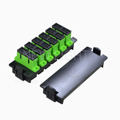 19 дюймовая стойка с установкой 24 ядра оптоволоконной панели для центра обработки данных и телекоммуникаций