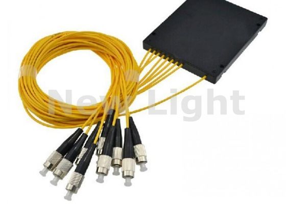 1x8 PLC Fiber Optic Splitter Single Mode с FC UPC Connector для сетей FTTH и PON