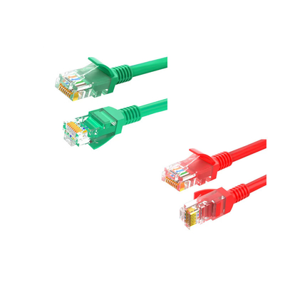 Скоростные эфирные патчевые кабели UL Certified Cat6a Bare Copper 24AWG*2*4P 7/0.20mm 100% протестировано