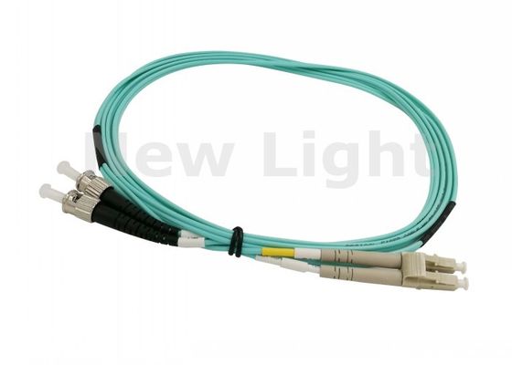 LC-ST Multimode 50/125 Duplex Fiber Patch Cord с UPC Polish Connector и PVC кабелем