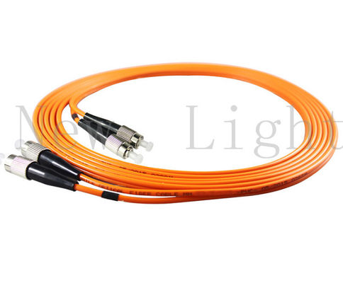 FC-FC Multi Mode Optical Fiber Patch Cord с PVC/LSZH материалом и диаметром 0,9/2,0/3,0 мм