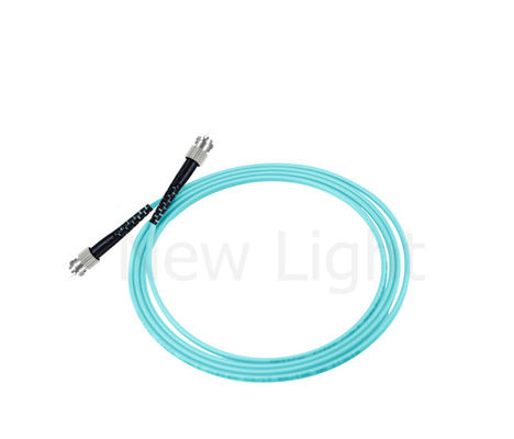 ST-ST Multimode Fiber Optic Patch Cable OM3 2,0 или 3,0 мм Aqua Color Simplex