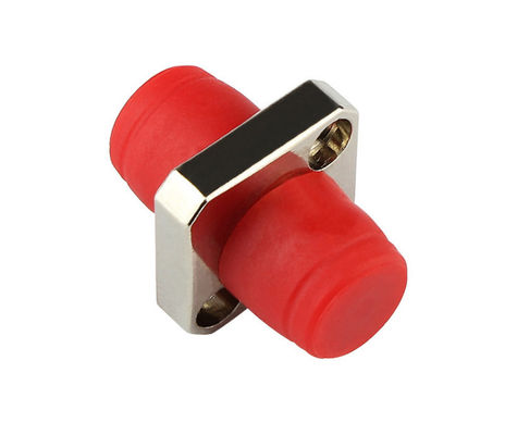 Оптический адаптер FC-FC с вносимыми потерями ≤0.3 дБ и долговечностью >1000 циклов, разъем с металлической фланцевой втулкой