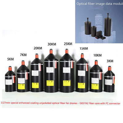Военно-качественный беспилотный летательный аппарат волоконно-оптический кабель с опциями одномода и многомода и интерфейсом FC для улучшения связи