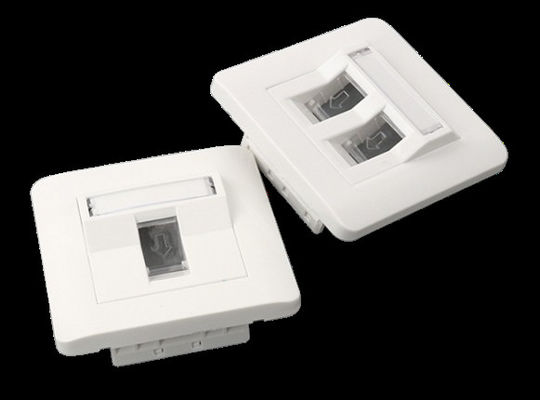 Стенная гибридная панель CAT6/CAT7 с розетками RJ45 для оптимальной сетевой производительности