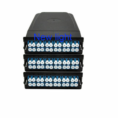 Стандартный MPO-кассетный модуль с 12/24 ядрами и кабелями из волоконного оптического кабеля для центров обработки данных высокой плотности