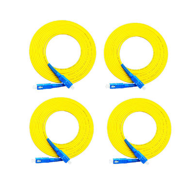 2.0 мм диаметр LC-LC соединитель бронированный волоконно-оптический патч кабель с настраиваемой длиной