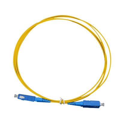 SC Optical Fiber Patch Cord Simplex 9/125 SM с длиной волны 1310 / 1550 и диаметром 2,0 мм