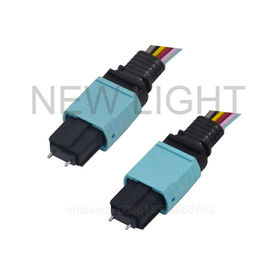 MPO MTP кабель женский на LC 8-STRAND Single Mode 50μm 12 Core PLENUM для 40G/100G Ethernet