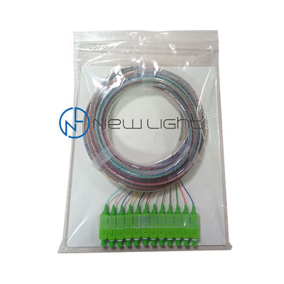 SC APC Connector Fiber Optic Pigtail с длиной волны 1310 нм и низкой потерей вставки для сетей FTTH